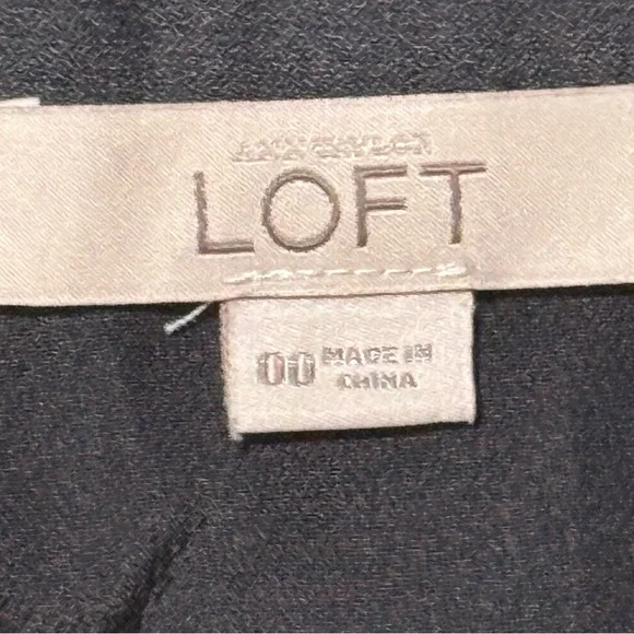 LOFT Black Floral Tiered Midi Skirt - Picture 8 of 10